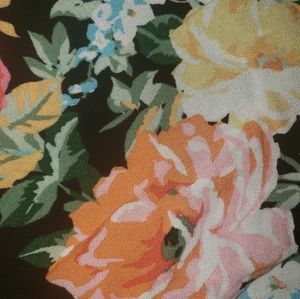 Women's Floral long over the shoulder blouse